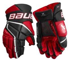 Bauer Vapor 3X Senior Hockey Gloves 14 Bauer Vapor 3X Senior Hockey Gloves -Bauer 3X SR FRONT BKR2