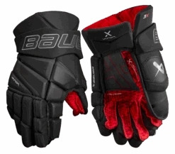 Bauer Vapor 3X Senior Hockey Gloves 13 Bauer Vapor 3X Senior Hockey Gloves -Bauer 3X SR FRONT BLK2