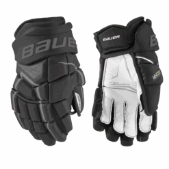 Bauer Supreme Ultrasonic Senior Hockey Gloves -Bauer 629088 BLK 01