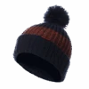 Bauer New Era Rib Striped Pom Knit Senior Toque -Bauer 673439 01