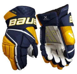 Bauer Vapor Hyperlite Intermediate Hockey Gloves -Bauer HYPERLITE SR FRONT NVG2 b9506ec4 7741 4feb a718 bf6a8b0c2cbf